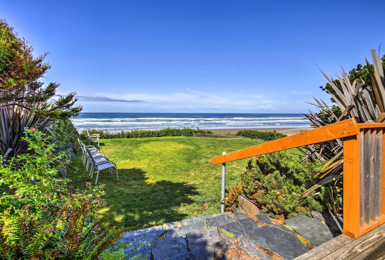 Oceanfront Escape With Pacific Views Surf And Explore Arch Cape Exteriör bild