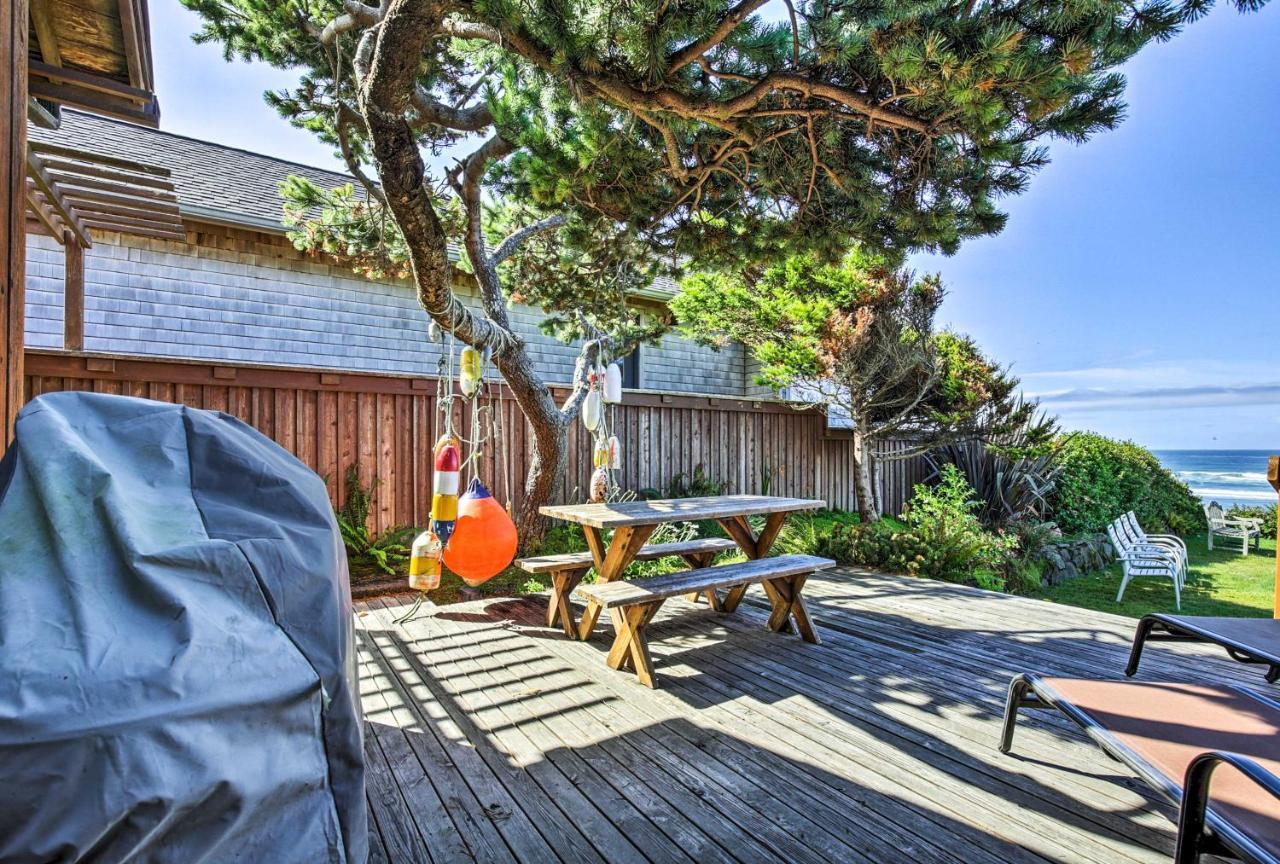 Oceanfront Escape With Pacific Views Surf And Explore Arch Cape Exteriör bild
