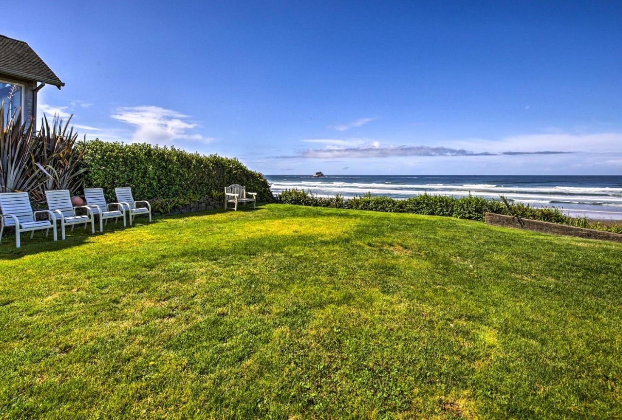 Oceanfront Escape With Pacific Views Surf And Explore Arch Cape Exteriör bild