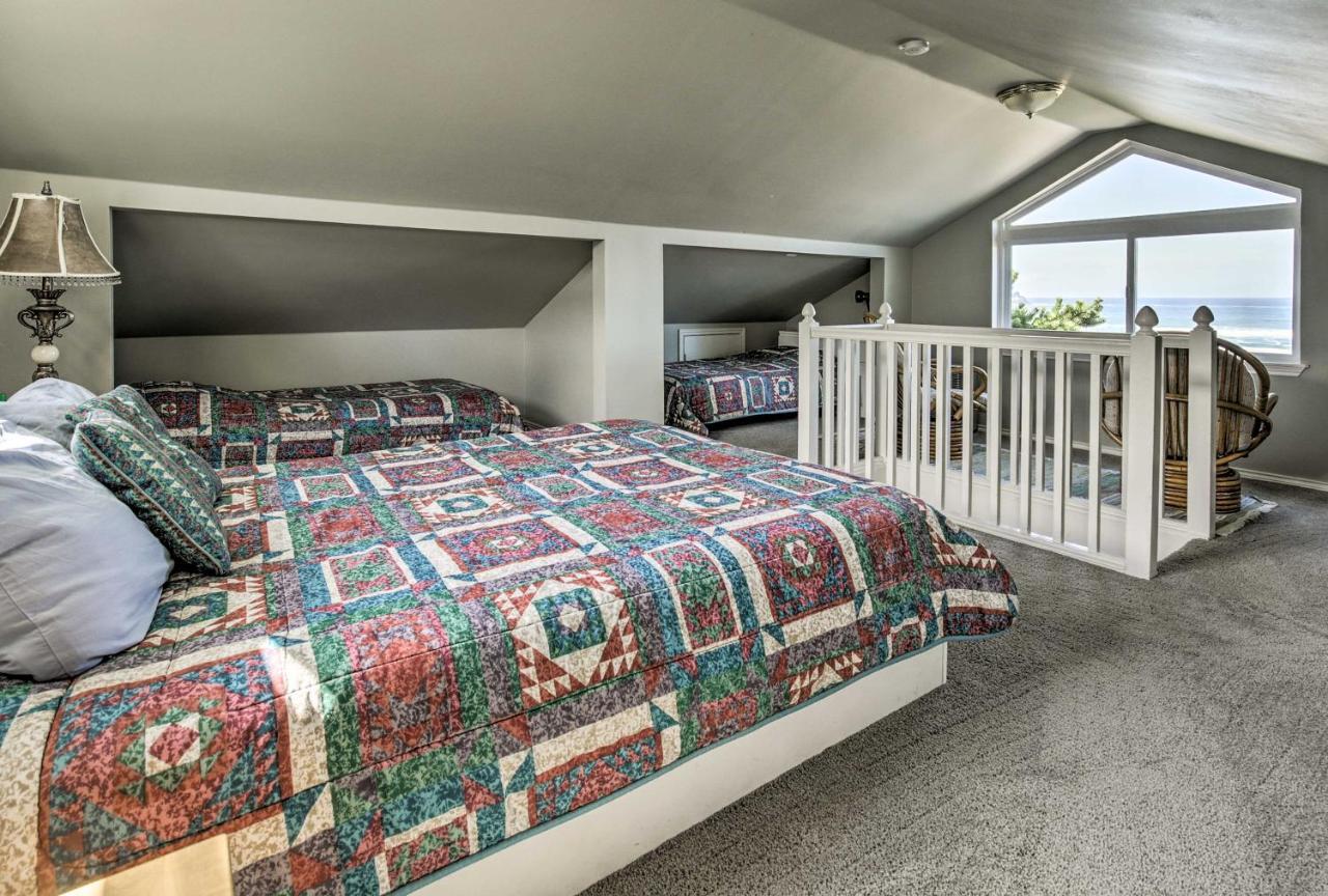 Oceanfront Escape With Pacific Views Surf And Explore Arch Cape Exteriör bild